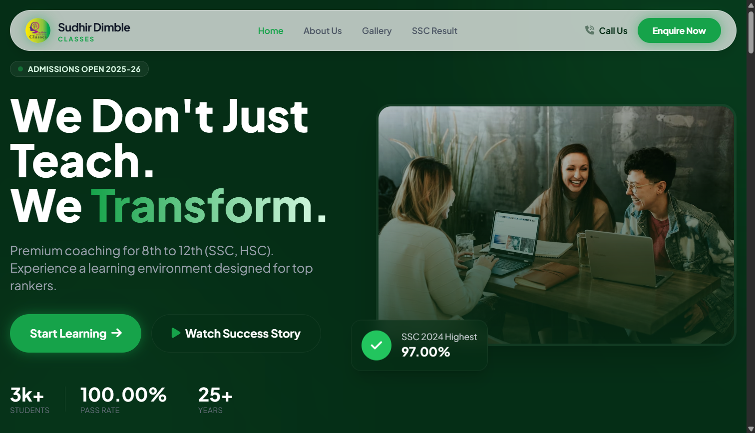 Sudhir Dimble Classes